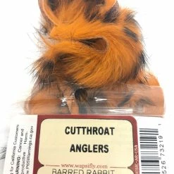 Fly Tying Wapsi Barred Rabbit Zonkers Magnum Cut