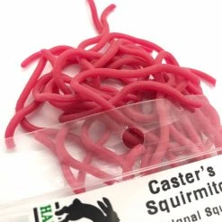 Hareline Dubbin LLC Hareline Caster’s Squirmito Worm Material Fly Tying