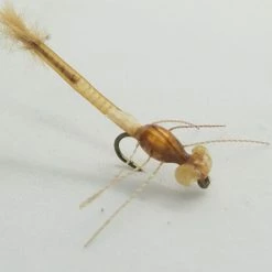 Solitude Fly Co Ultra Damsel Tan Size 12 Flies