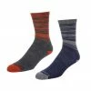 Simms Men's Merino Lightweight Hiker Sock 2-Pack Clothing