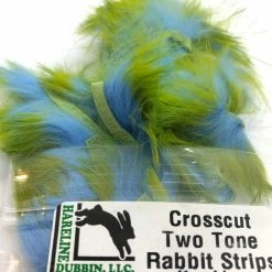 Hareline Dubbin LLC Hareline Crosscut Two Tone Rabbit Strips