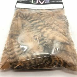 Hareline Dubbin LLC Fly Tying Spirit River UV2 Grizzly Soft Hackle
