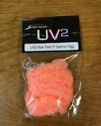 Hareline Dubbin LLC Fly Tying UV2 Roe Yarn