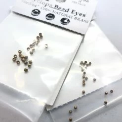 Hareline Dubbin LLC Hareline Dubbin Brass Cyclops Beads Fly Tying