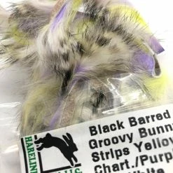 Cheapest ✔️ Hareline Dubbin LLC Fly Tying Hareline Black Barred Groovy Bunny Strips ✔️ 11 Hareline Dubbin LLC Fly Tying Hareline Black Barred Groovy Bunny Strips