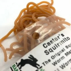 Hareline Dubbin LLC Hareline Caster’s Squirmito Worm Material Fly Tying