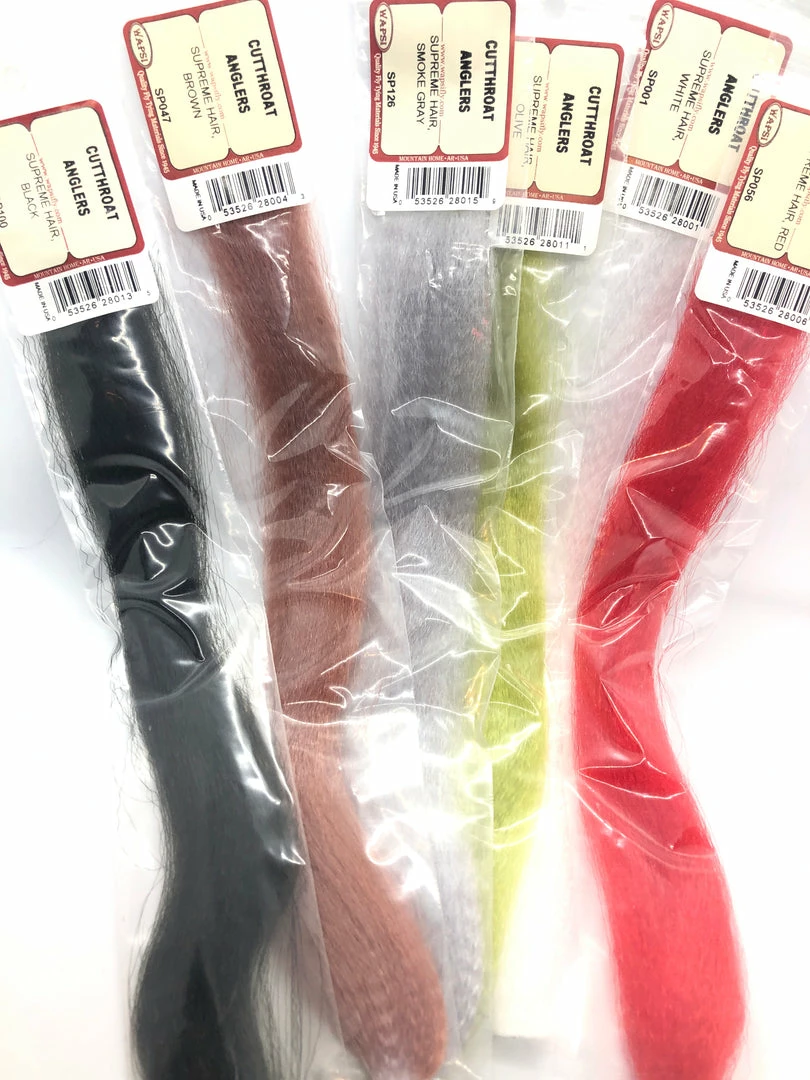 Best Sale βοΈ Fly Tying Wapsi Supreme Hair π 3 Fly Tying Wapsi Supreme Hair