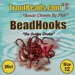Troutbeads.com Trout Beads BeadHooks 25 Pack