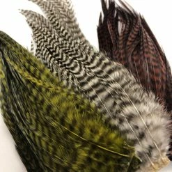 Hareline Dubbin LLC Hareline Bugger Hackle Patches