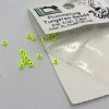 Hareline Dubbin LLC Hareline Dubbin Plummeting Tungsten Beads Fl. Chartreuse Fly Tying