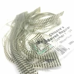 Hareline Dubbin LLC Chicone’s Barred Crusher Legs Fly Tying