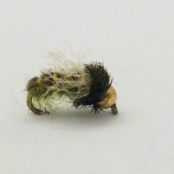 Umpqua Flies Tungsten Z Wing Caddis, Olive, Sz 16