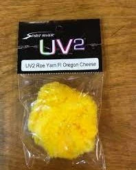 Hareline Dubbin LLC Fly Tying UV2 Roe Yarn
