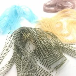 Hareline Dubbin LLC Chicone’s Barred Crusher Legs Fly Tying