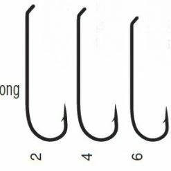 Hareline Dubbin LLC Gamakatsu S11 Streamer Hook 4x Long 2x Strong