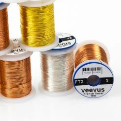 Hareline Dubbin LLC Veevus French Tinsel Fly Tying
