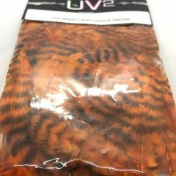 Hareline Dubbin LLC Fly Tying Spirit River UV2 Grizzly Soft Hackle