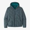 Patagonia Men’s Diamond Quilted Bomber Hoody Clothing