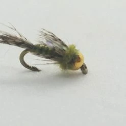 Umpqua Tungsten Gidget Green Mayfly Size 18 Flies