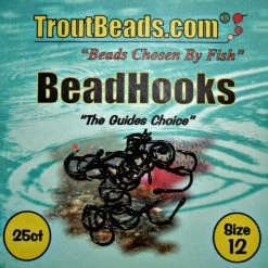 Troutbeads.com Trout Beads BeadHooks 25 Pack