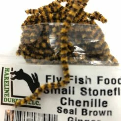 Hareline Dubbin LLC Fly Fish Food Small Stonefly Chenille Fly Tying