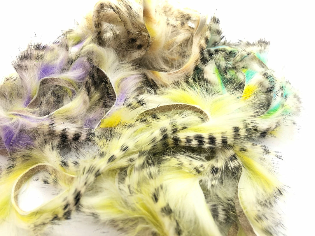 Cheapest ✔️ Hareline Dubbin LLC Fly Tying Hareline Black Barred Groovy Bunny Strips ✔️ 3 Hareline Dubbin LLC Fly Tying Hareline Black Barred Groovy Bunny Strips