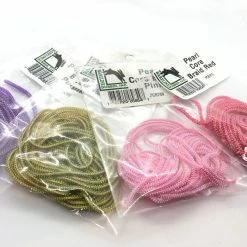 Hareline Dubbin LLC Pearl Core Braid