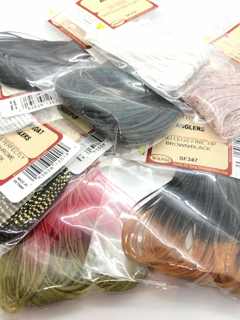 Deals π€© Wapsi Sili Legs Speckle Flake Fly Tying π 3 Wapsi Sili Legs Speckle Flake Fly Tying