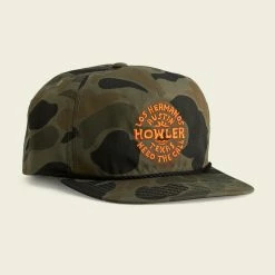 Howler Bros Howler Unstructured Snapback Hat - Los Hermanos Circulo Camo