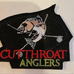 Custom Clothing Cutthroat Anglers Sew On Patch