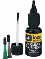 Loon Outdoors Clear UV Fly Finish Fly Tying