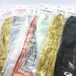 Hareline Dubbin LLC Hedron Inc. Flashabou Micro Fly Tying