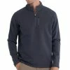 Free Fly Apparel Free Fly Men's Bamboo Heritage Fleece Quarter Zip SALE Now 40% Off!