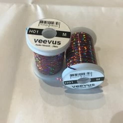 Hareline Dubbin LLC Veevus Holographic Tinsel