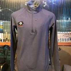 Free Fly Apparel Free Fly Men's Bamboo Heritage Fleece Quarter Zip, Cutthroat Anglers Logo SALE Now 40% Off!