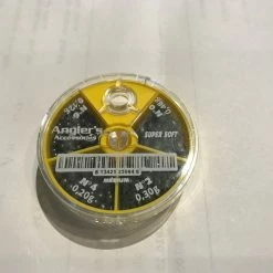 Alpine Tackle Anglers Accessories Super Soft Weight 4 Slot Dispenser Yellow