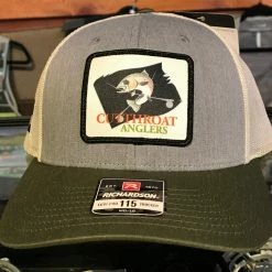 Richardson 115 Low-Pro Cutthroat Anglers Logo Hat Clothing