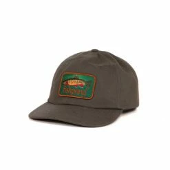 Fishpond Golden Trout Hat - Full Back- Moss